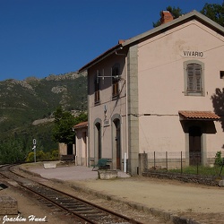 Korsika Bahnbilder nach Orten